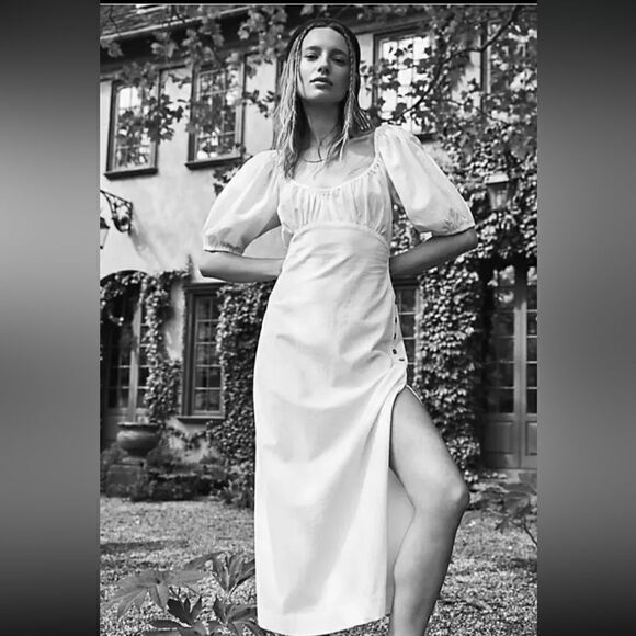 NWT FREE PEOPLE COSMOS MIDI DRESS - Picture 6 of 6